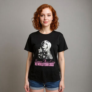 Billie Eilish Happier Than Ever Tour 2022 Short Sleeve Tour Shirt - Medium